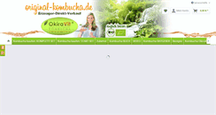 Desktop Screenshot of original-kombucha.de